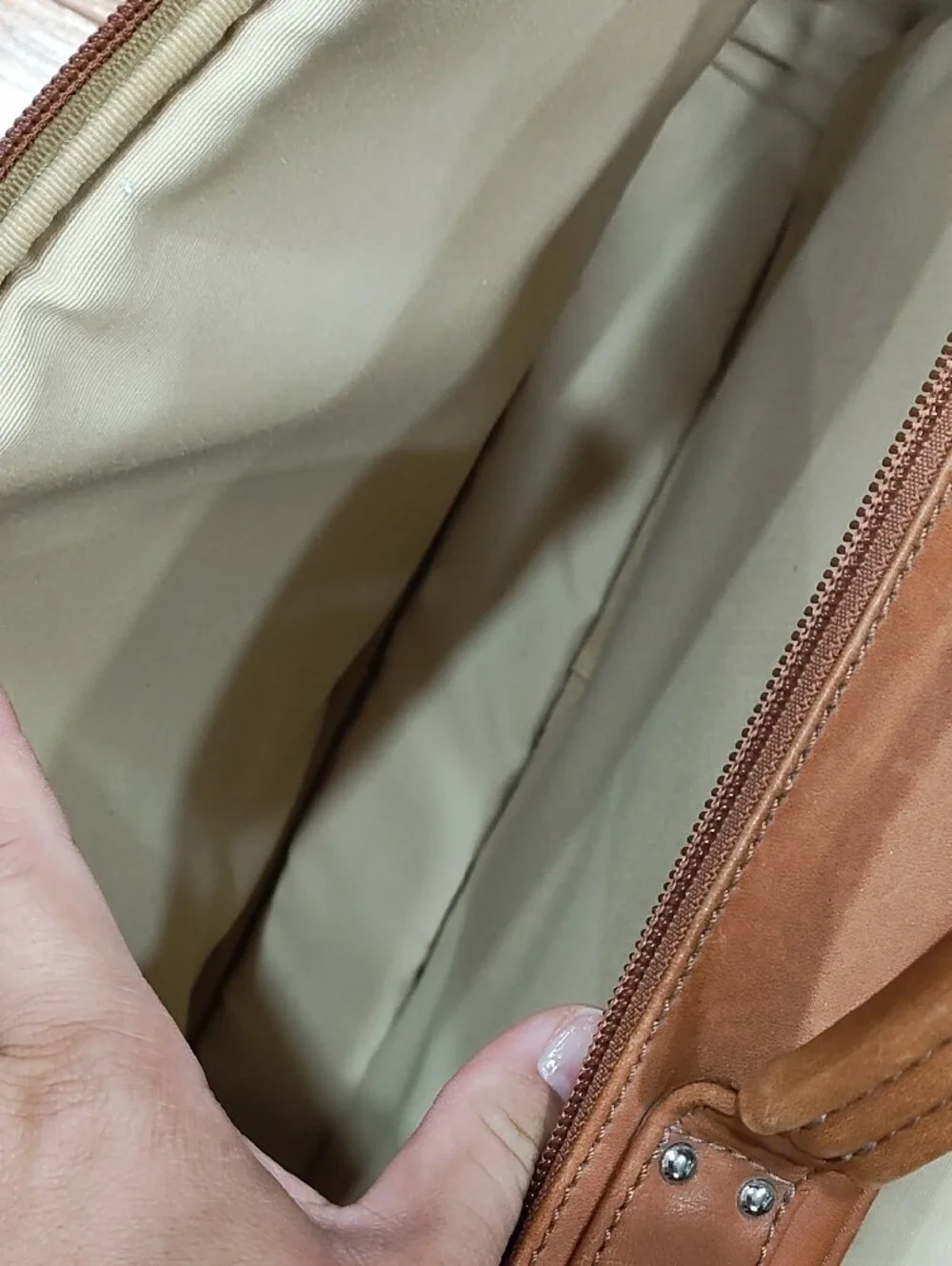 Tan Messenger Bag- Classic Professional Satchel